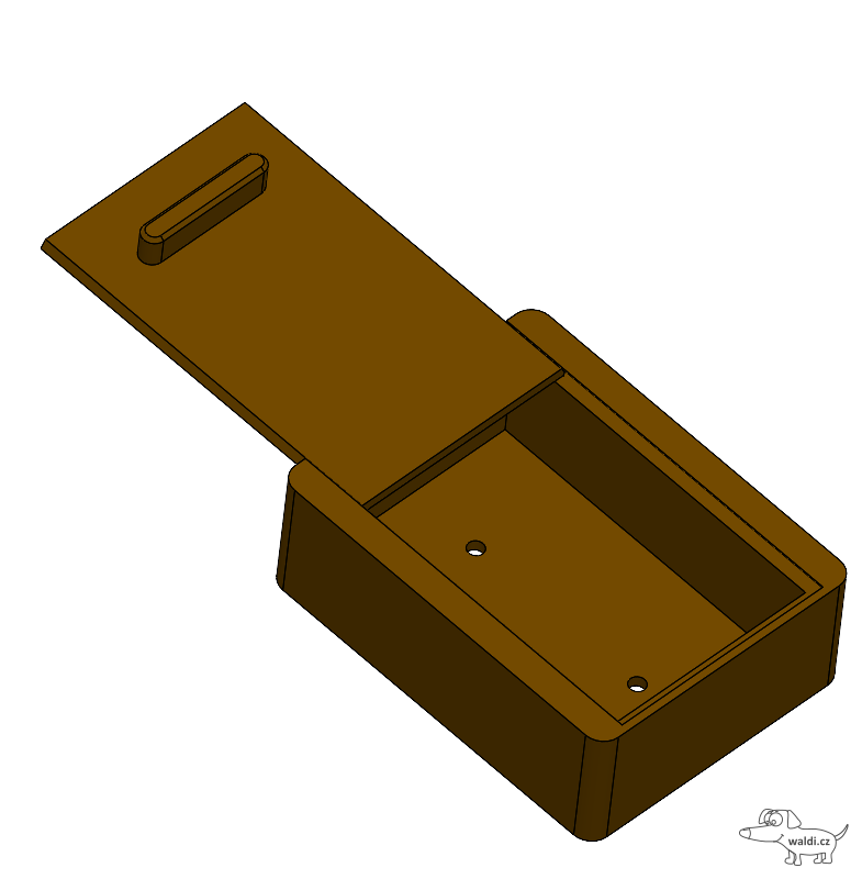 Slide Box 100 x 80 x 35 mm