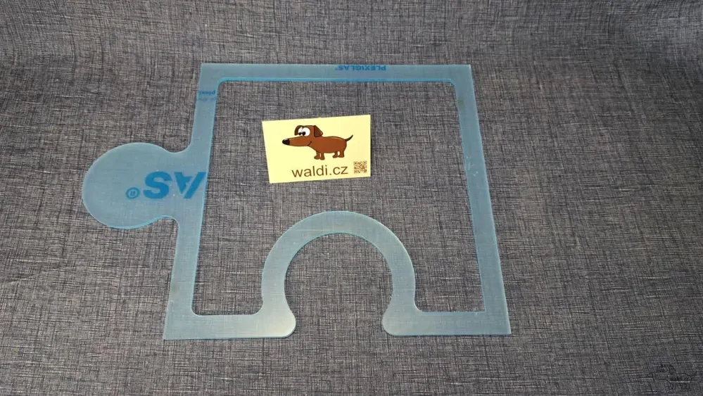 šablona miska 05 puzzle