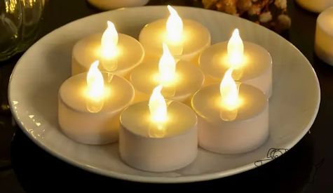 Svíčka LED včetně baterie