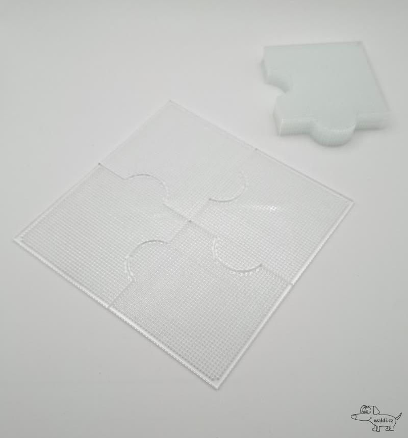 puzzle sada - šablona pro vyšívání