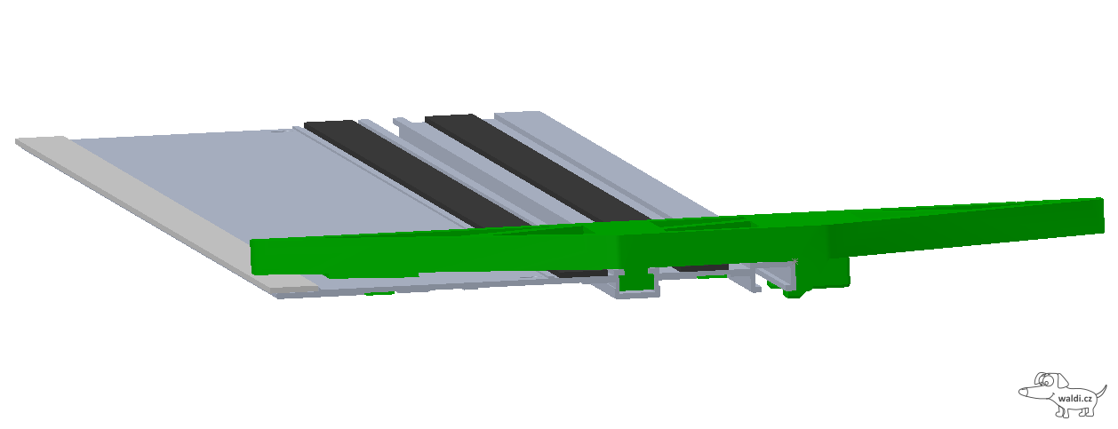 příložník k liště FS1400