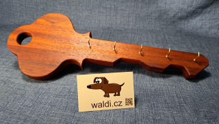 věšák na klíče - klíč - malý 40x15x3cm
