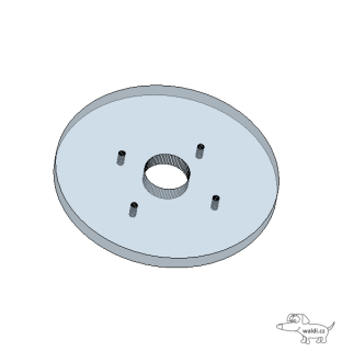 Základna Makita RT0700C kruh 150 mm